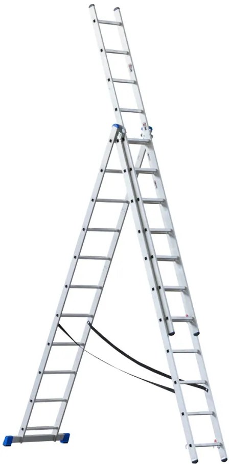 G21 háromrészes létra 7,6m 3x11 létrafok
