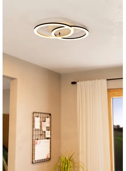 Eglo 901743 - LED Dimmelhető mennyezeti lámpa LOMALTAS-Z 2xLED/16W/230V