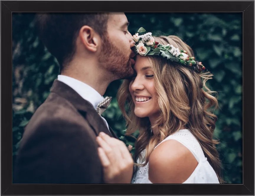 Fotó-Vászonkép keretben Az Ön fotója személyre szabott kép 30x20 cm