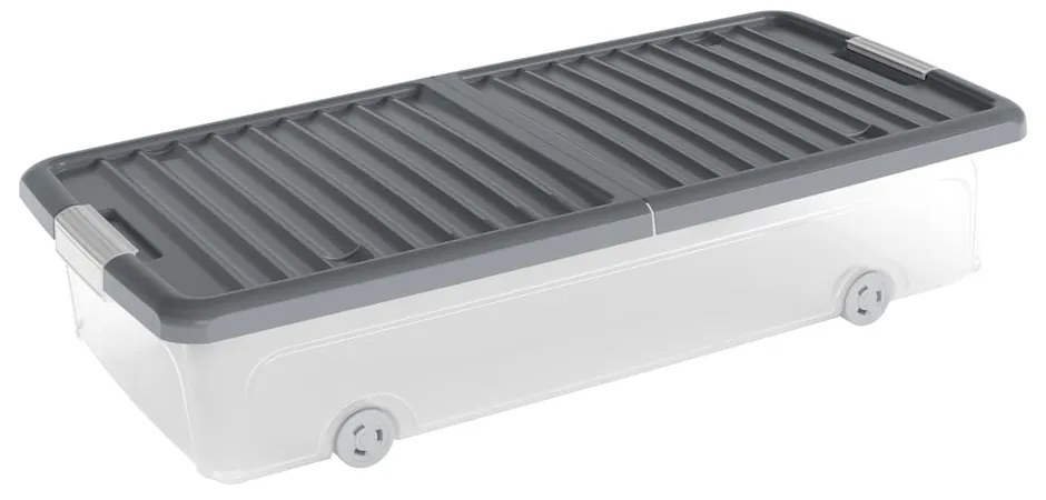 Fedeles műanyag ágy alatti tárolódoboz 74x37x16,5 cm W box underbed L – KIS
