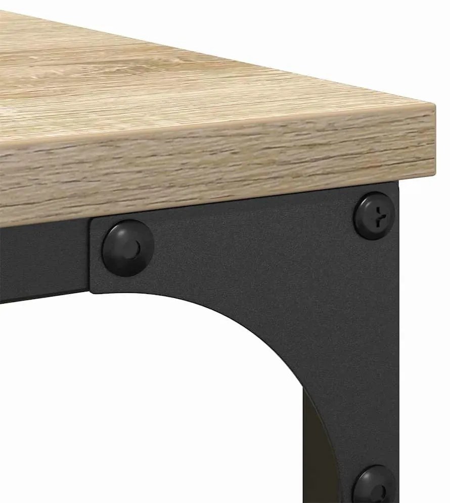 Fürdőszobai Szekrény Szett 3 pcs sonoma tölgy 80 x 30 x 60 cm