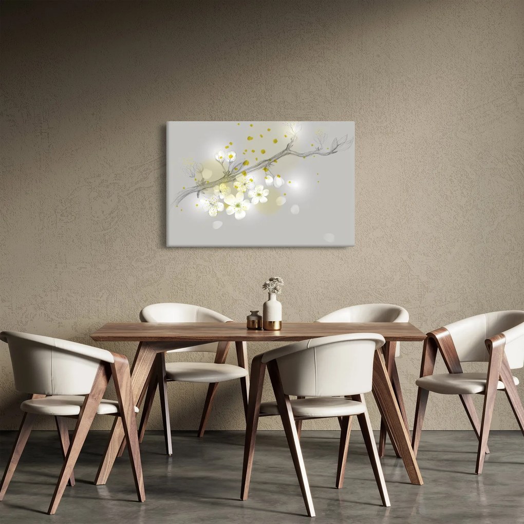 Virágzó gally képe (90x60 cm)