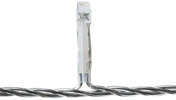 Nedis CLLC360C - LED Kültéri karácsonyi függöny 360xLED/7 funkciós 14m IP44 hideg fehér