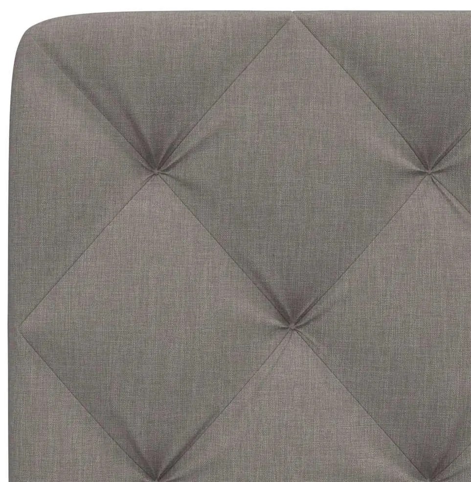 tópszínű szövet fejtámla párna 140 cm