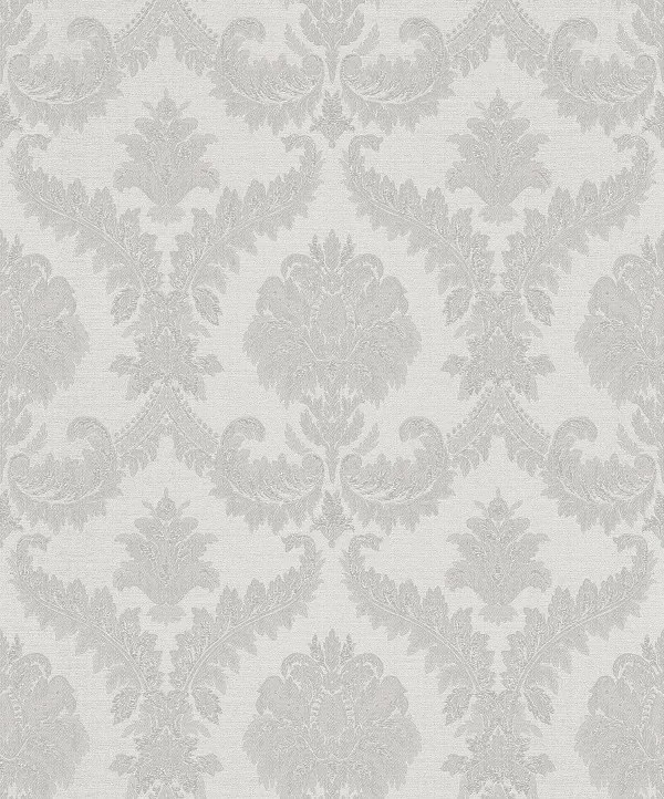Parato Cristiana Masi The Best Classic & Elegant Imperiale ezüst-szürke neobarokk vlies tapéta – 23601