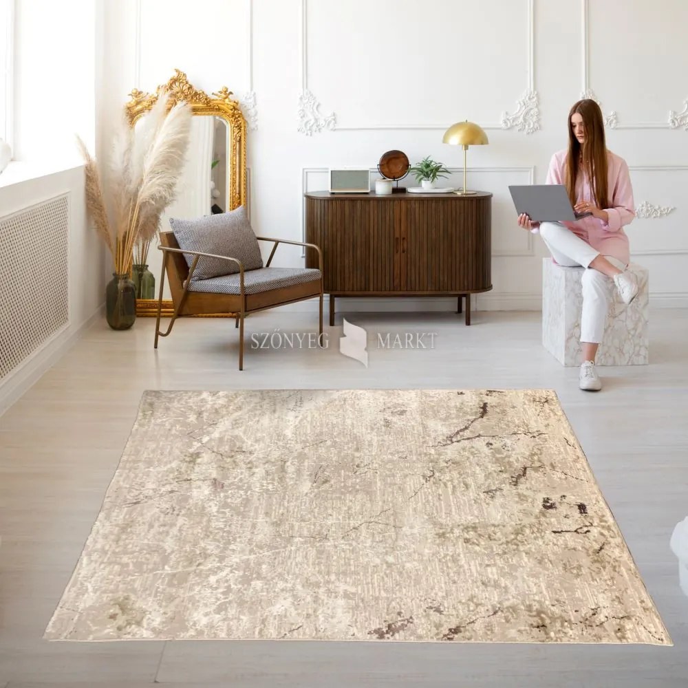 Ester 4298 modern mintájú szőnyeg (Beige) 120x170 cm