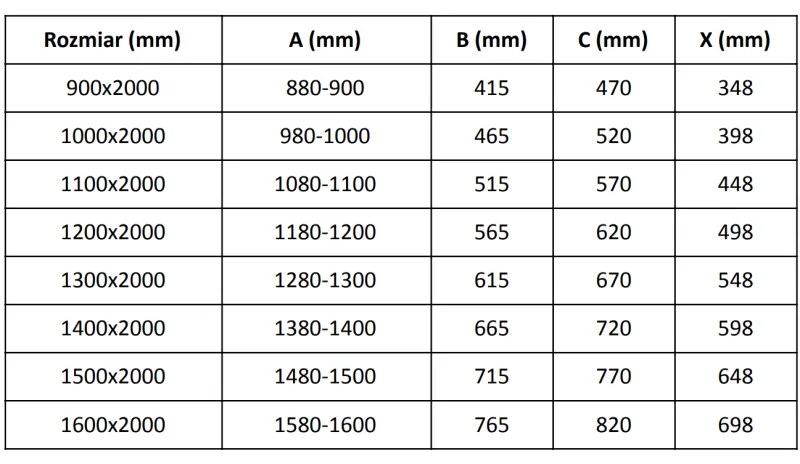 Mexen Velar L, tolózuhanyajtó nyitáshoz 120 cm, 8mm szürke üveg, króm, 871-120-003-41-01
