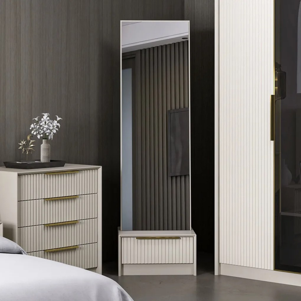 Fésülködőasztal, kő, 54 cm