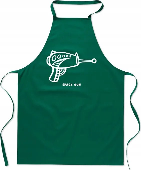 Konyhai Kötény Space Gun Blaster Divatos Kozmikus Nyomtatás Ajándék