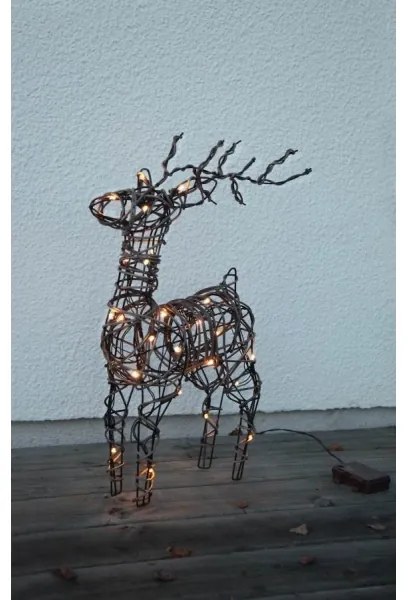 Eglo 411137 - LED Kültéri karácsonyi dekoráció VIXEN 24xLED/0,06W/3xAA IP44