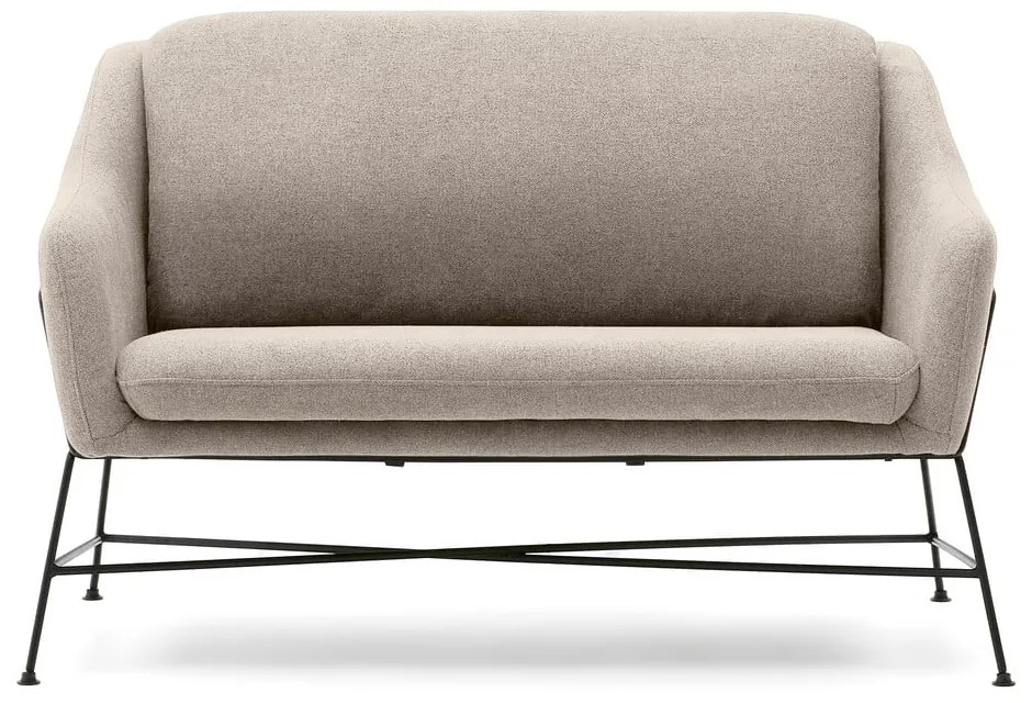 Bézs kanapé 128 cm Brida – Kave Home