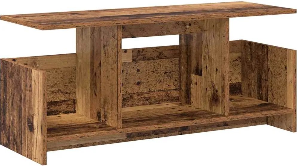 vidaXL TV állvány Öreg fa 102 x 35 x 45 cm Faanyag