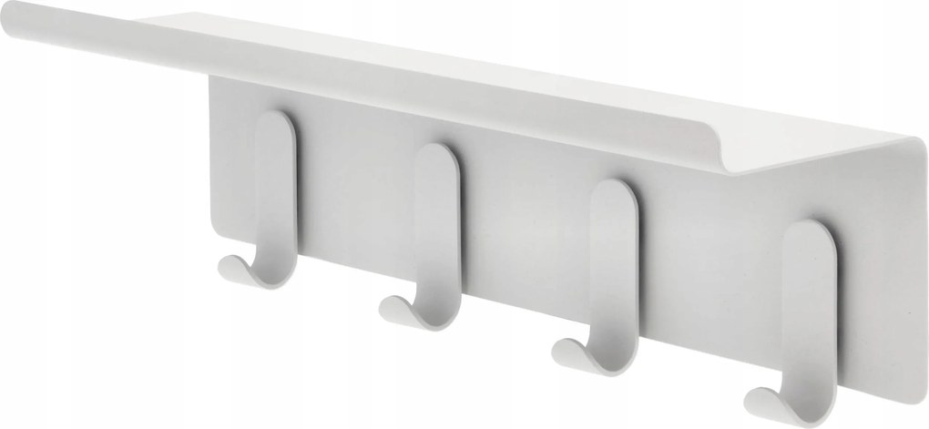 Zone Denmark A-hallway Ruhaakasztó polccal Világosszürke