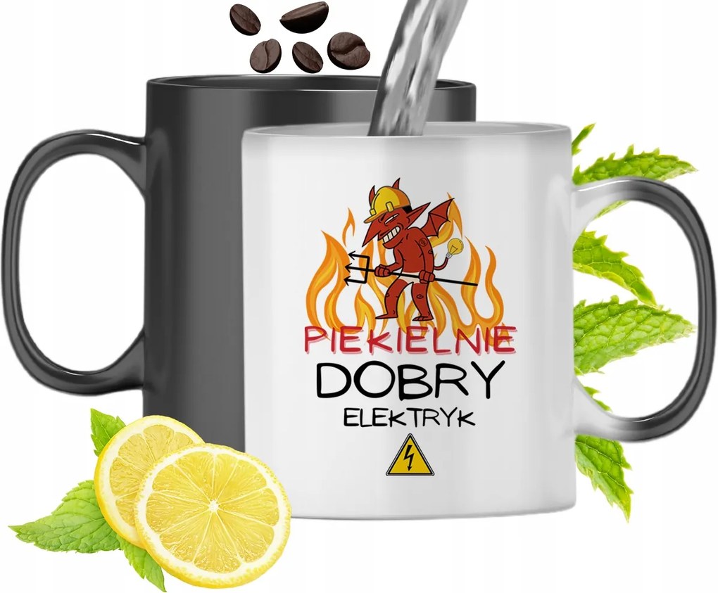 Mágikus Bögre Villanyszerelőknek Színváltós Nyomtatott Fényképpel