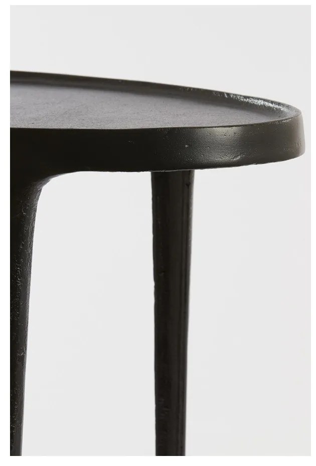 Fém kerek tárolóasztal szett 2 db-os 33x70 cm Arica – Light &amp; Living