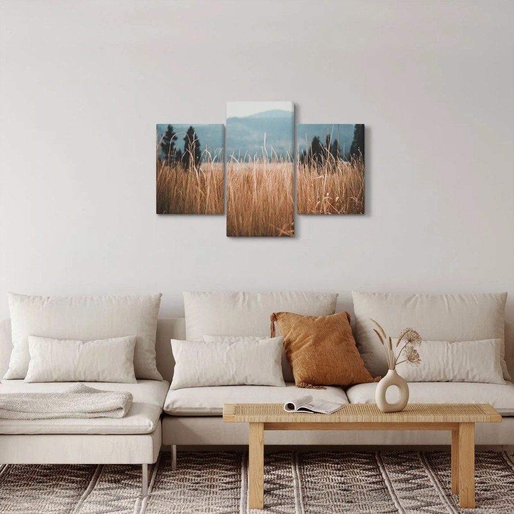 Kép - réti növényzet részlete (90x60 cm)