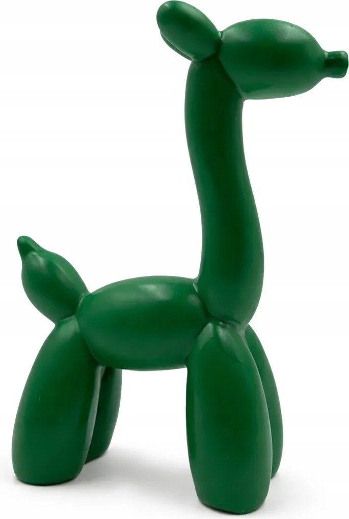 Dekorációs figura Zsiráf Zöld Modern Stílus Loft