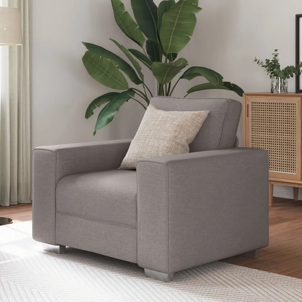 Taupe Kanapé Szék - 59 cm Szövet
