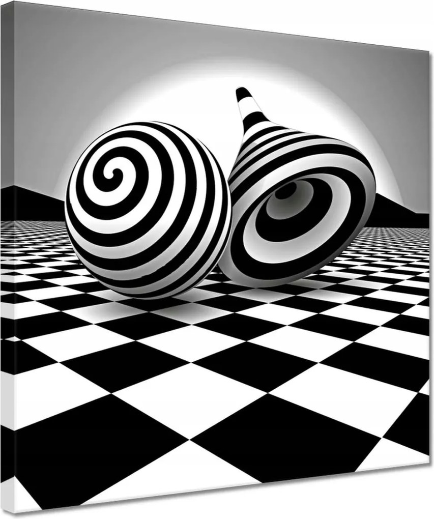 Festmények 30x30 Absztrakt Geometria