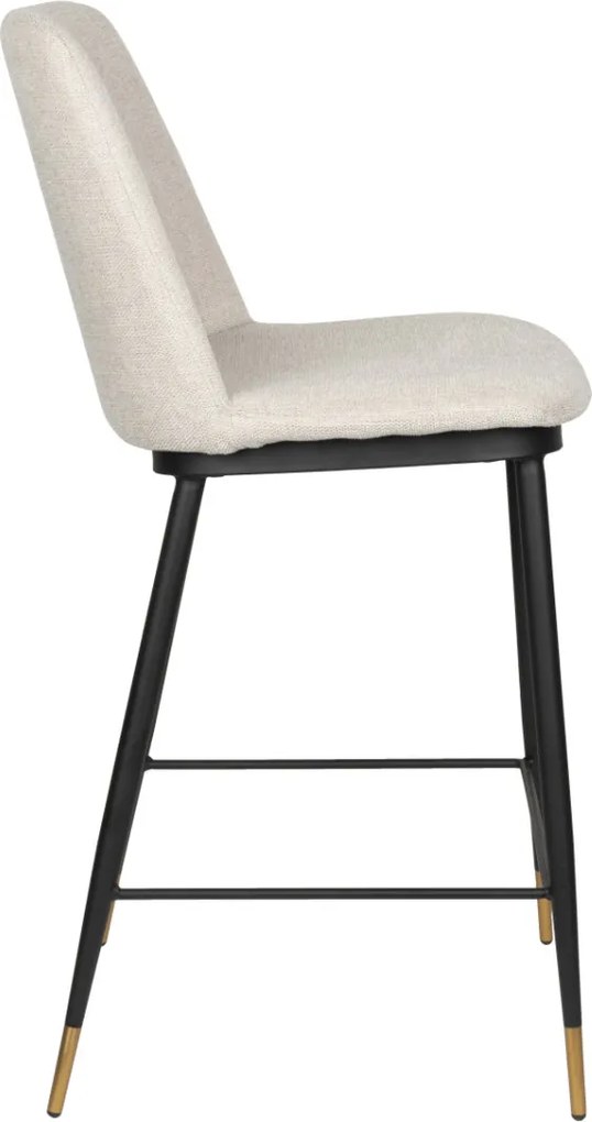 Lionel counter bárszék, bézs, fekete fém láb