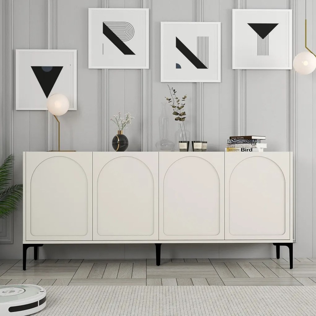 Lyon 79 - Cream, Black