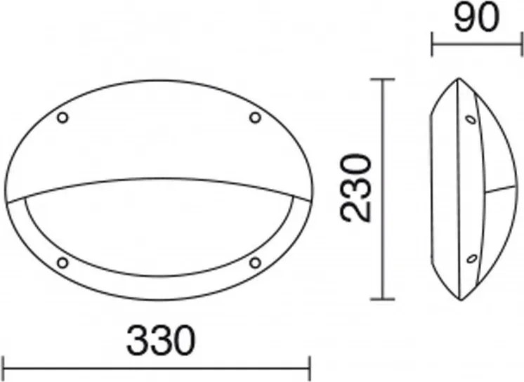 NOVOLUX 317C-G05X1A-01 TEIA Modern Kültéri Fali Lámpa Fehér E27 IP66