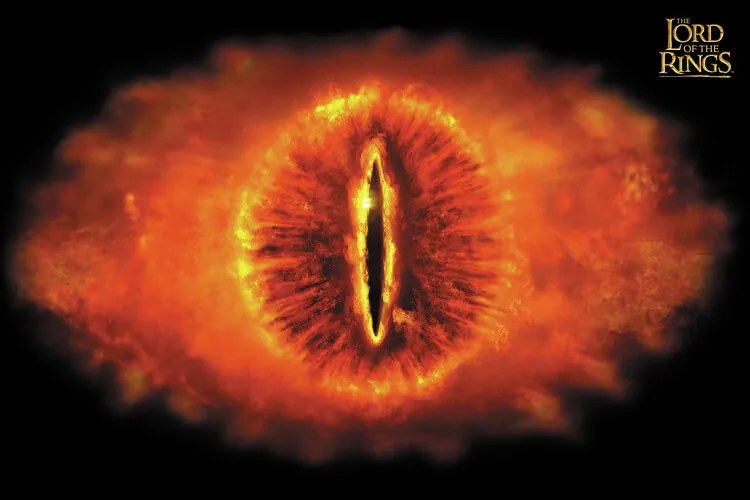 Művészi plakát Lord of the Rings - Eye of Sauron