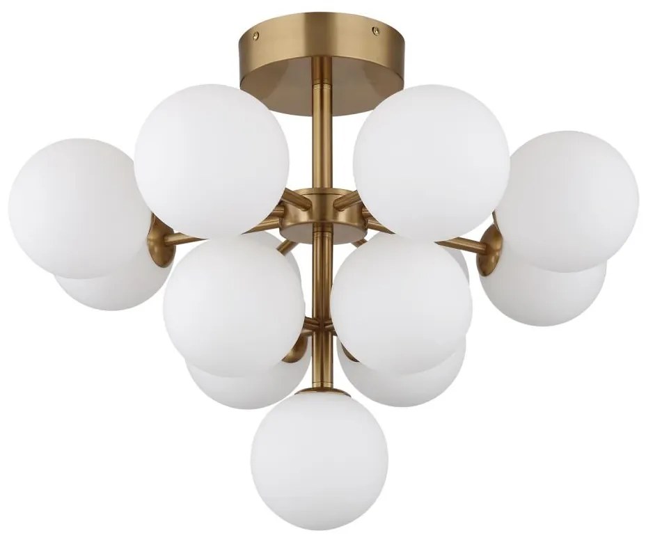 Globo 56143-13GD - Felületre szerelhető csillár GRAPPY 13xG9/5W/230V átm. 56 cm arany