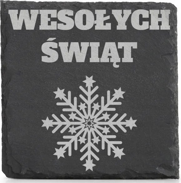 Karácsonyi kő alátét x4 Boldog Karácsonyt Bögre Tökéletes Ajándék