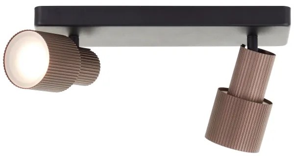 Brilliant - LED Spotlámpa CADIZ 2xGU10/5W/230V bronz