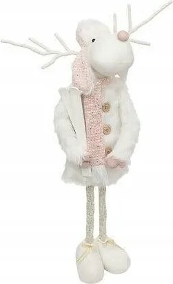 Teleszkópos rénszarvas 76 cm rózsaszín