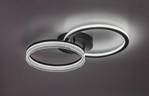 Rabalux 71479 - LED dimmelhető mennyezeti lámpatest SERAPHIEL LED/38W/230V 3000-6500K 60x35 cm+távirányító