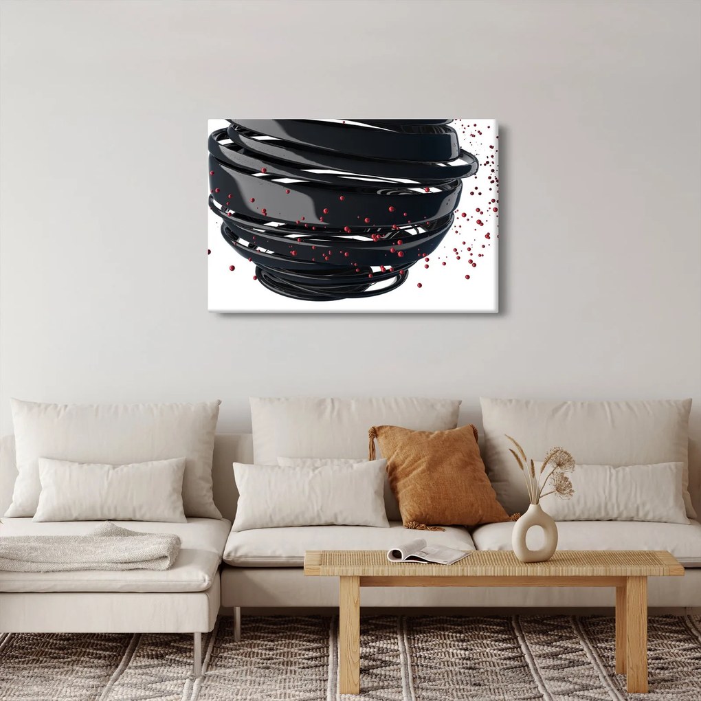 Kép - A földgömb absztrakciója (90x60 cm)