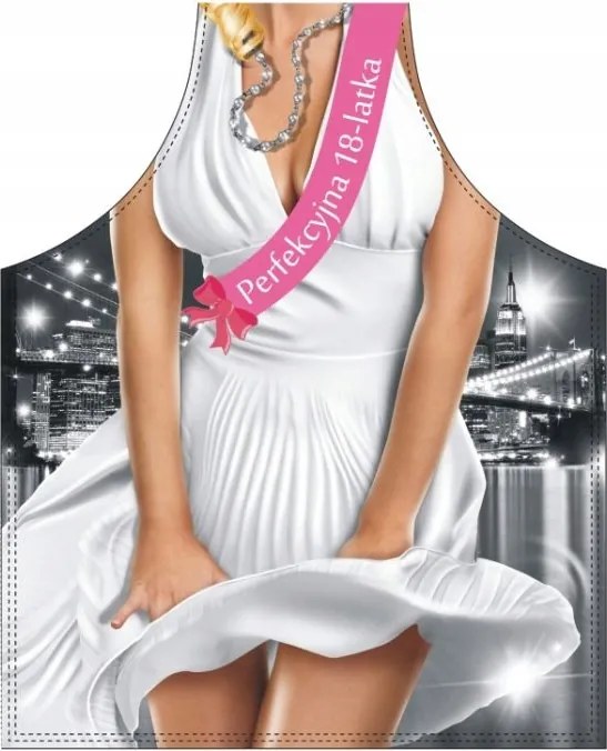 Konyhai kötény Tökéletes 18-as Ajándék