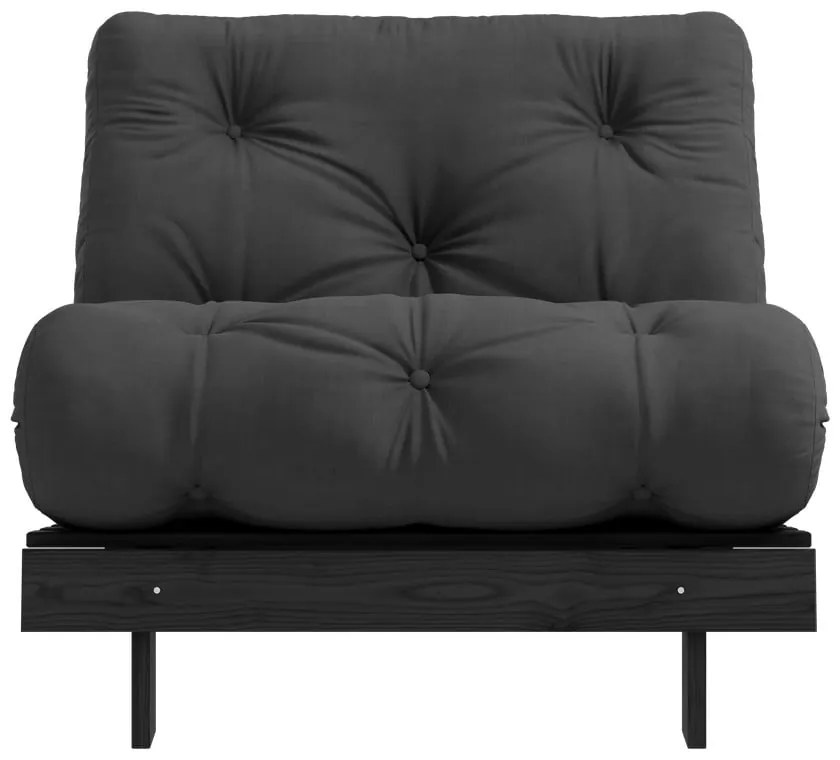 Sötétszürke fotel Roots Black Night – Karup Design