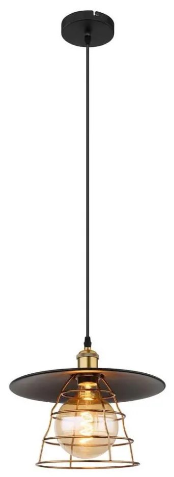 Globo 15086BH1 - VIEJO 1xE27/60W/230V mennyezeti lámpa kábellel