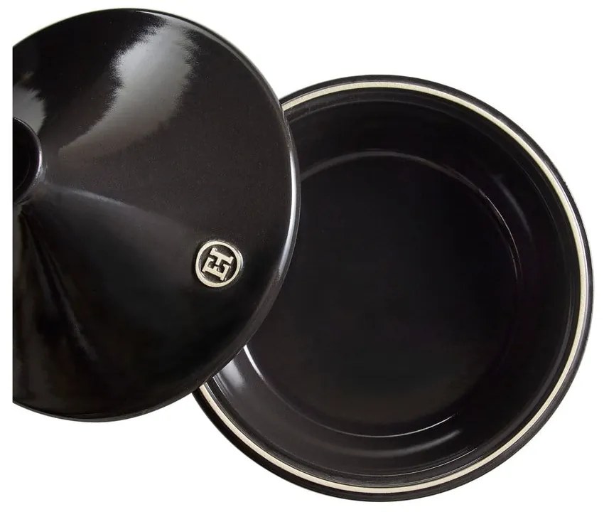 Flame fekete tajine edény, ⌀ 32 cm - Emile Henry
