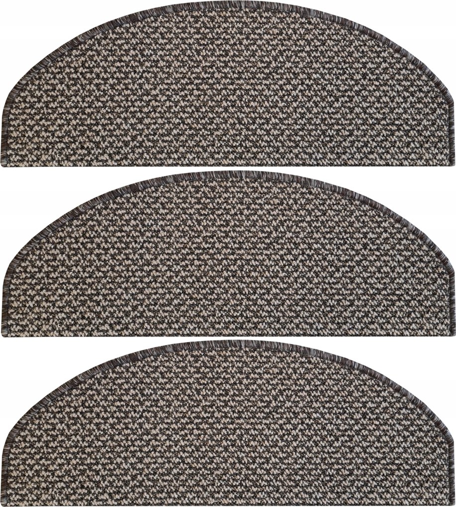 Modern Lépcsőszőnyegek Fa Lépcsőkre, Hurkolt Szőnyegből, Nemez Alátéttel