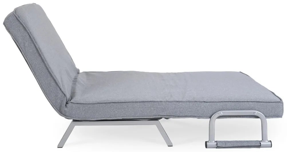 Fotel Rozkładany Dwuosobowy BART 2 Szary