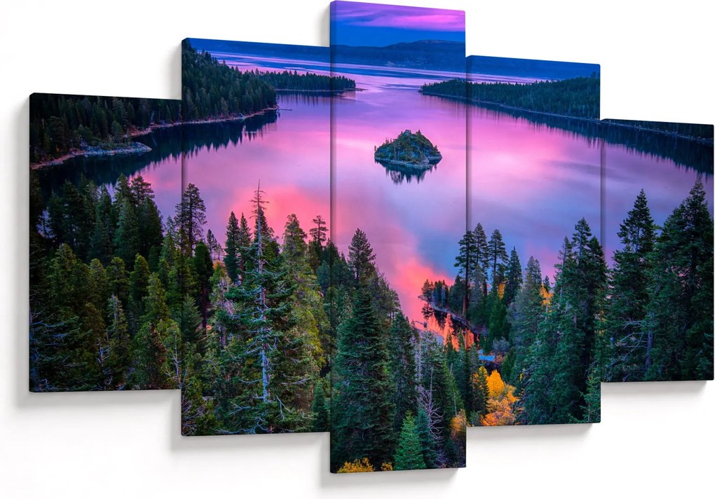 Kép - Lake Tahoe, Sierra Nevada, Kalifornia, USA (150x105 cm)