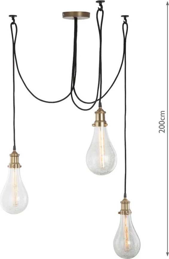Dar Lighting MOZELLE MOZ0375 Függőlámpa