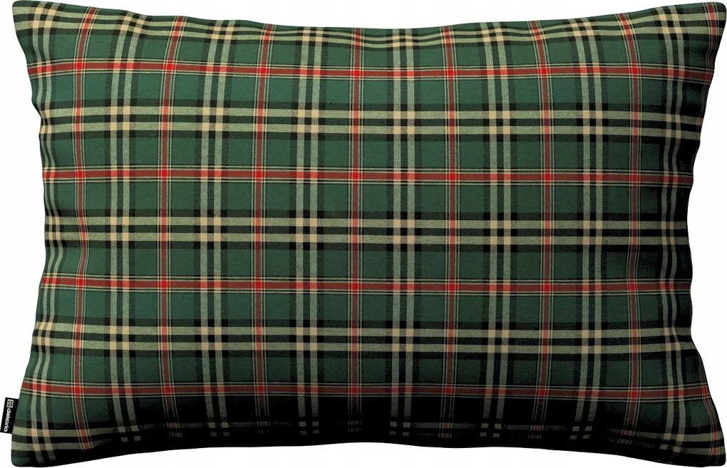 Dekoria Párnahuzat zöld-piros kockás 60x40