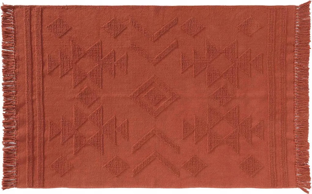 Jacquard Pamut Szőnyeg rojtokkal 120 x 170