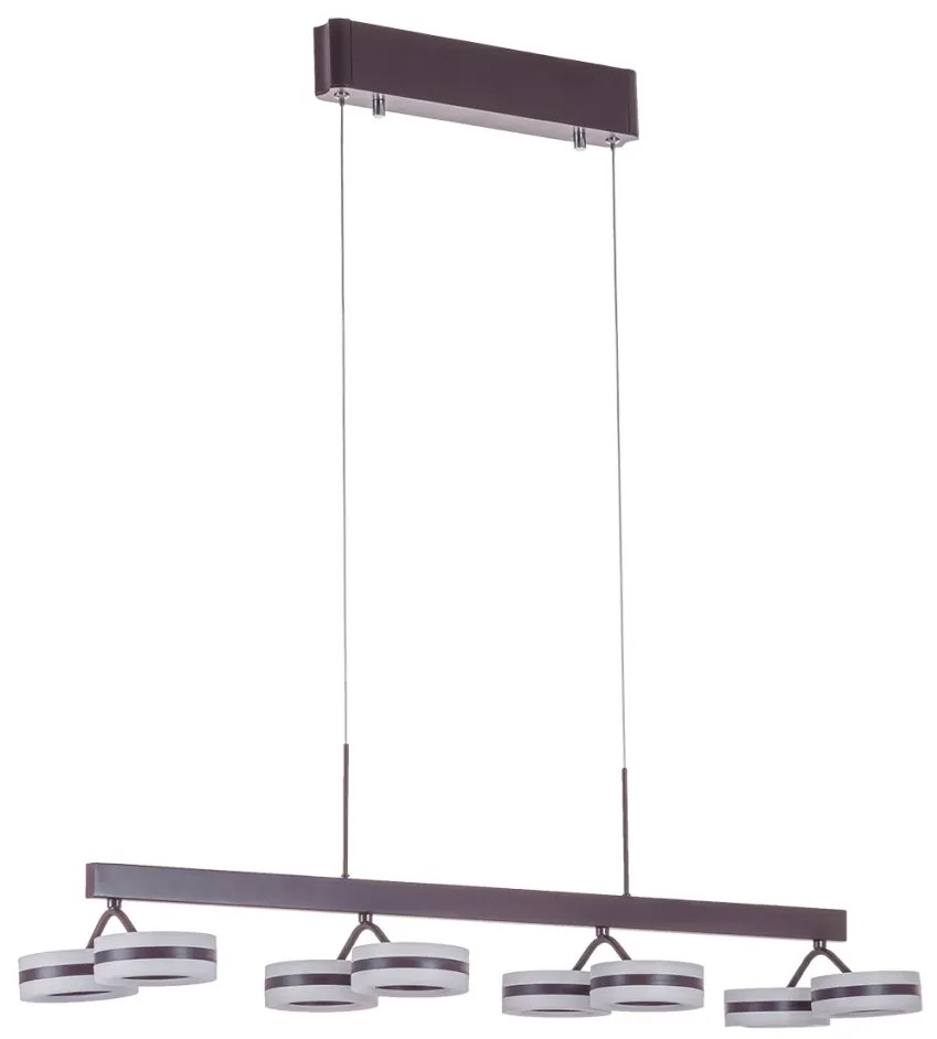 ITALUX AD16002-8A-COFFEE METIS Modern Led Függesztett Lámpa Barna LED IP20