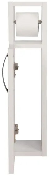 Szekrény WC-papír tartóval STAR 65x15 cm fehér