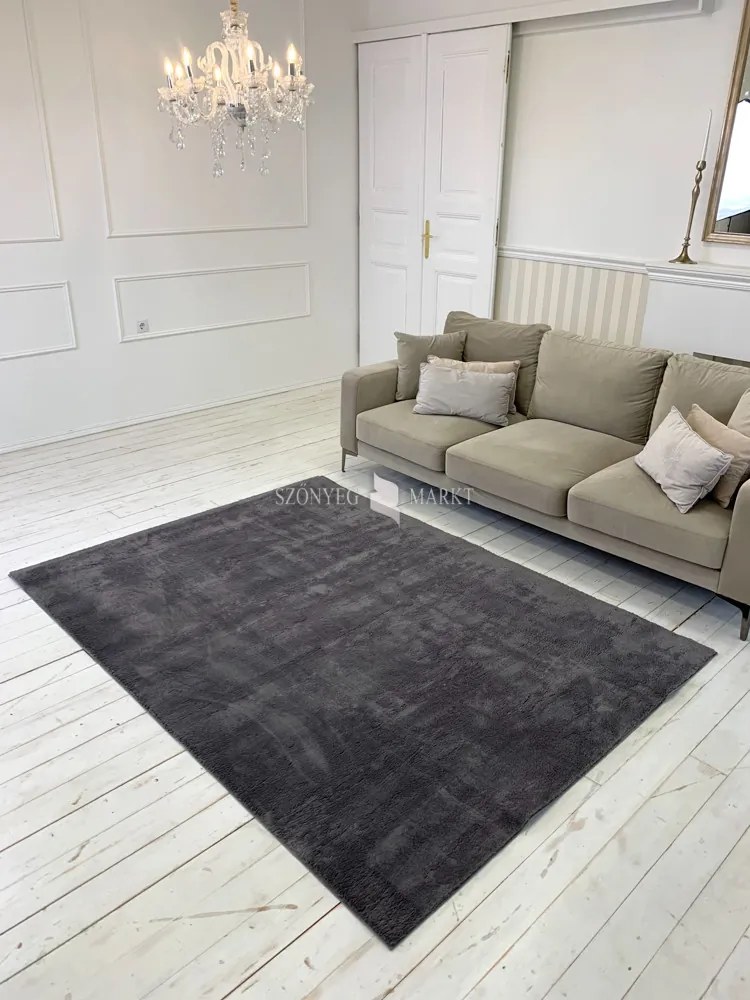 Royal Plüss Luxary Szőnyeg 252 dark gray (sötét szürke) 80x150cm