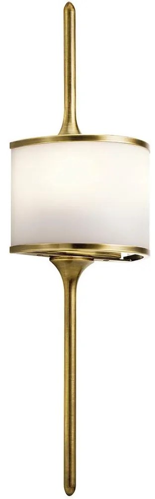 Kichler - LED Fürdőszobai fali lámpa MONA 2xG9/3,5W/230V IP44 sárgaréz