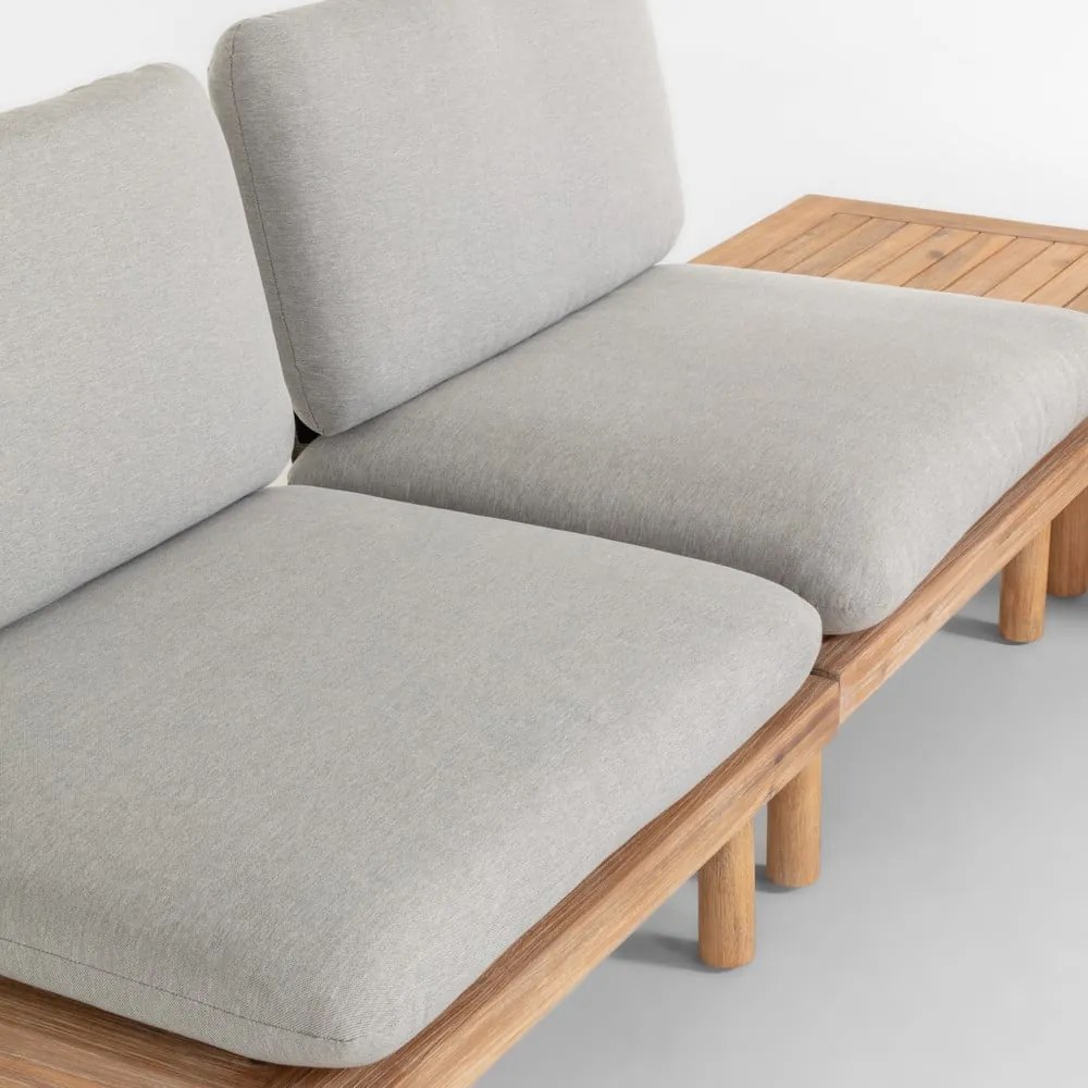 Viridis szürke kerti bútor szett - Kave Home