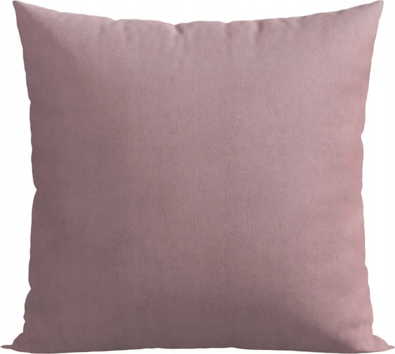 Milas Párnahuzat, 40x40cm, púderrózsaszín; sötét