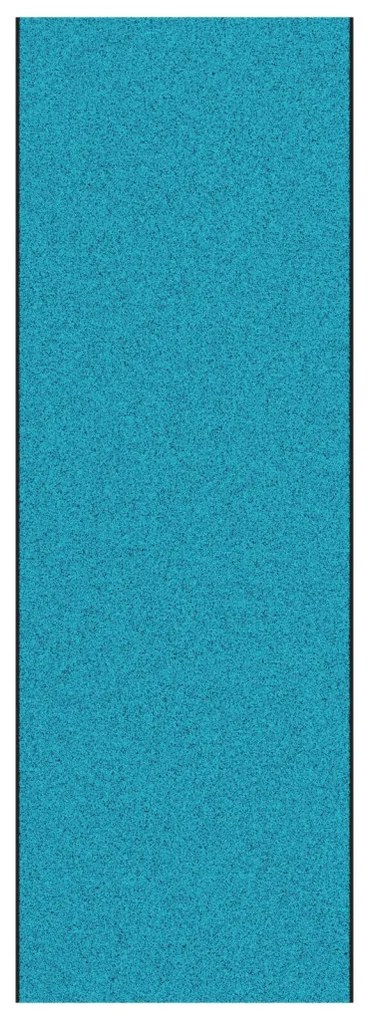 Ajtószőnyeg Cián és Fekete 120 x 350 cm Poliamid és PVC